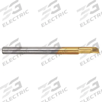 CARMEX Boring Bar: Boring, 3.00mm Shank Dia., 0.76mm Center to Cutting Tip - Machining