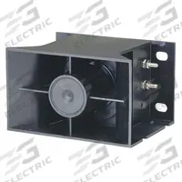 APPROVED VENDOR Vehicle Backup Alarm: Self-Adjusting, Dual-Tone, 107 dB Max Sound Level, 12-48V DC (MPN 18C529). Key specifications — Alarm Tone Type: Dual-Tone; Mount Type: Bolt; Connector Type: Wire Leads; Brand: APPROVED VENDOR; Operating Voltage: 12-48V DC.