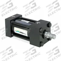MILLER FLUID POWER Hydraulic Cylinder: 4 in Bore Dia., 10 in Stroke Lg, 3/4 in NPT Port Size (MPN 1HHV3B40010000). Key specifications — attr98892: MILLER FLUID POWER; attr95592: Double Acting; attr1382128: 3/4 in NPT.