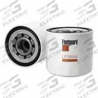 FLEETGUARD Automotive Oil Filter: 6 in Overall Ht, 21 in Overall Lg, 16 in Overall Wd, Oil (MPN LF3854). Key specifications — Brand: FLEETGUARD; Compatible Vehicle Make: Blue Bird; Media Material: Cellulose.