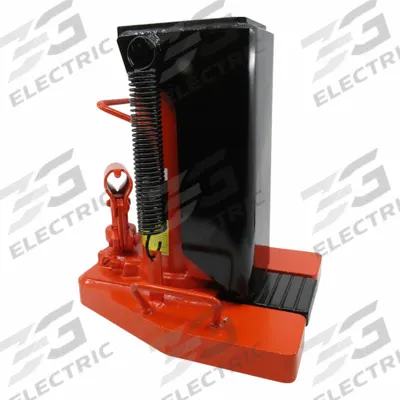POWER TEAM Vehicle Service Jacks: Steel, Manual Handle, Mechanical - Low-Clearance Toe Jacks