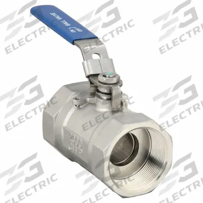 APPROVED VENDOR Manual Two-Way Ball Valve: 2 in, 316 Stainless Steel, Straight - Stainless Steel Ball Valves