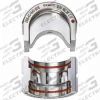 MILWAUKEE Upper and Lower Crimping Die: 500 kcmil, U Style Dies, For Use With 2779-22, 2 Sizes (MPN 49-12-U500C). Key specifications — attr511073: U Style Dies; attr511072: Electrical Wire and Cable Crimping; attr473934: MILWAUKEE; attr511065: M18™ FORCE LOGIC™; attr511069: Brown; attr542116: 500 kcmil; attr511067: 2779-22.