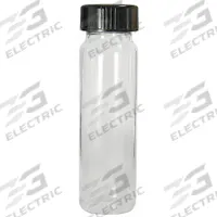 QORPAK Sample Vial: 11 mL, Includes Closure, Phenolic, 19 mm Body Dia, Square, Colorless, Sample (MPN GLC-05165). Key specifications — Body Color: Colorless; Screw Closure Size: 15-425 mm; Brand: QORPAK; Bottom Shape: Square; Self-Standing: Self-Standing.