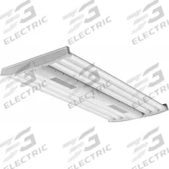 LITHONIA LIGHTING LED High Bay: 16 in Lg, 59,715 lm, 4000K, 30 ft – 60 ft Mounting Ht, 365 W, Narrow (MPN IBG60000LMSEFAFLNDMVOLTGZ1040K80CRIDWH). Key specifications — Voltage: 120 to 277V AC; LED Replacement For: 1000W MH; Brand: LITHONIA LIGHTING; Color Temperature: 4000K.