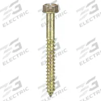 APPROVED VENDOR Concrete Anchor Screw: 2 1/2 in Overall Lg, 1/4 in Dia, Steel, Zinc Yellow, 100 PK (MPN 14212HS). Key specifications — Finish: Zinc Yellow; Material Grade/Class: Not Graded; Removable: Removable; System of Measurement: Inch; Tip Type: Pointed; Brand: APPROVED VENDOR; Screw Anchor Type: Concrete Screw Anchor; Anchor Type: Screw.