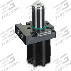 ENERPAC Swing Clamp Hydraulic Cylinder: Double Acting, 4,200 lbf Clamping Force, 1.10 sq in, Right (MPN SURD202). Key specifications — attr95671: 1.10 sq in; attr95672: Right; attr97405: SURD202; attr98896: ENERPAC.