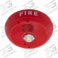 SYSTEM SENSOR Horn Strobe: 16 to 33V DC, 6 27/32 in Overall Ht, 6 27/32 in Overall Wd, PC2RLED. Key specifications — Manufacturer Part Number: PC2RLED; Brand: SYSTEM SENSOR; Operating Voltage: 16 to 33V DC.