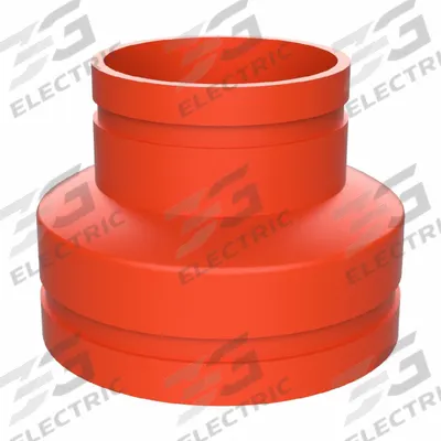GRUVLOK Metal Pipe Elbow: Concentric Reducer, 4 in x 1 in - Grooved Pipe Fittings
