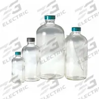 QORPAK Sampling Bottle: 960 mL, Colorless, 33-400, Urea, 12, Polyethylene/PTFE, Type III (MPN GLC-02224). Key specifications — Body Color: Colorless; Pre-Cleaned: None; Body Material: Soda Lime Glass; Brand: QORPAK; Screw Closure Size: 33-400; Graduated: No; USP Specification: Type III; Closure Attached: Attached.