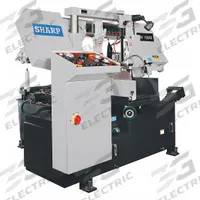 SHARP Band Saw: Horizontal, 220V AC, 15 in x 12 9/16 in, 50 to 330 SFPM, 0°, 17.0 A, 3 Phase (MPN SW-126AD). Key specifications — attr312952: 0°; attr312955: Horizontal; attr312950: 15 in x 12-9/16 in; attr312951: 50 to 330 SFPM; attr312953: 17.0 A; attr312954: 3; attr325082: SHARP.