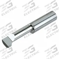 MICRO 100 Threading Tool: 1/2 in Shank Dia., Bright (Uncoated), 1/4 in Center to Cutting Tip (MPN LTR-500-24)