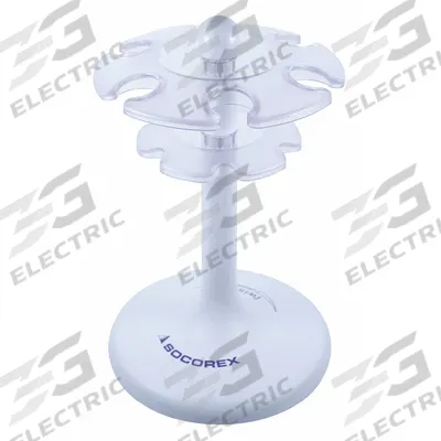 WHEATON Pipette Stand: Plastic, 8 11/16 in Overall Ht, Rotates 360° - Pipette Stands & Racks