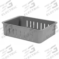 TOTELINE Straight Wall Tote: 6 gal, 23 3/8 in x 12 in x 6 in, -60°F to 250°F, Gray, Lid Not Included (MPN 80834851361203). Key specifications — Material: Composite; Brand: TOTELINE; Includes Lid: Lid Not Included; Container Wall Type: Vented.