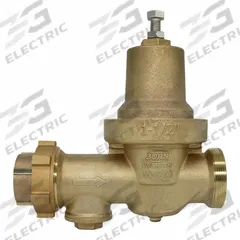 WILKINS Pressure Reducing Valve: FNPT x FNPT, 1 1/2 in Pipe Size, Brass, 60 psi to 125 psi (MPN 112-600XL3HR). Key specifications — Brand: WILKINS; Low-Lead Compliance: Low-Lead Compliant.