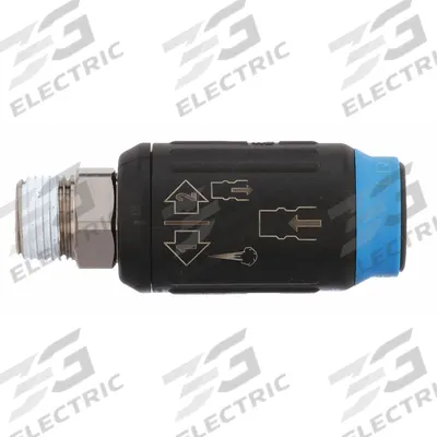 LEGRIS Quick Connect Hose Coupling: 1/4 in Body Size, 3/8 in Hose Fitting Size - Industrial Interchange Nylon Quick-Connect Air Coupling Bodies