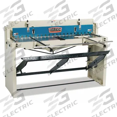 BAILEIGH INDUSTRIAL Machining Shear: Manual, Foot Pedal, 52 in Max. Cut Wd - Foot Pedal Machining Shears