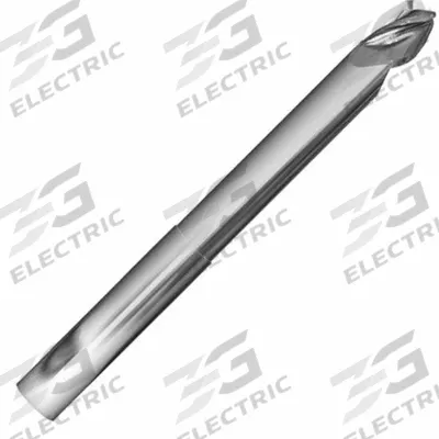 APPROVED VENDOR Ball End Mill: Carbide, 3 Flute, 1/2" Mill Dia, 5/8" LOC, 3" OAL (MPN 315848) - Reduced-Neck Carbide Ball End Mills for Aluminum