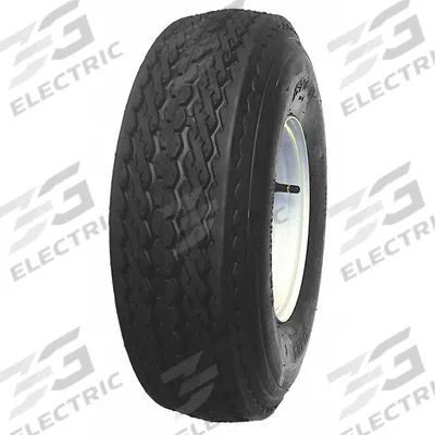 HI-RUN Trailer Tire: Street Tire and Wheel Assembly, 5.70-8/8X3.75 4-4 Tire Size - Street Tire & Wheel Assembly