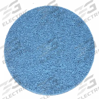 NORTON Unitized Wheel: 3 in Dia x 1/8 in W, 1/4 in Arbor Hole, Aluminum Oxide - Deburring Wheels for Carbon Steel & Soft Metals