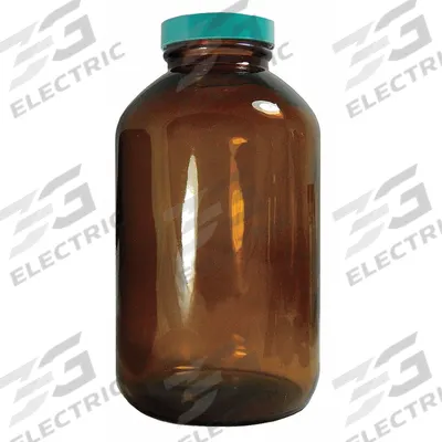 APPROVED VENDOR Wide Mouth Bottle: 30 mL, 28-400, Amber, 432 Bottles - Amber Wide Mouth Glass Lab Bottles