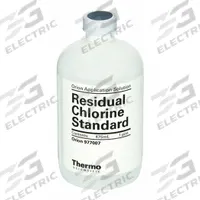 THERMO SCIENTIFIC ORION Chlorine Standard: Lab, 475 mL Volume, 100 ppm, 977007, 1. Key specifications — Brand: THERMO SCIENTIFIC ORION; Chemical Grade: Lab; Concentration: 100 ppm; Manufacturer Part Number: 977007; Product Type: Chlorine Standard.