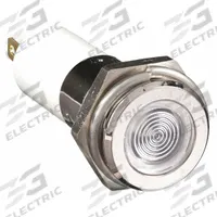 APPROVED VENDOR Flush Panel Light: 12 mm Panel Mounting Hole Dia, LED, White, Flush Head, H12 (MPN 24M131). Key specifications — Brand: APPROVED VENDOR; Electrical Connection: 0.11 Male Quick Disconnect.