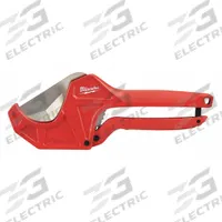 MILWAUKEE Pipe Cutter: 1/8 in – 2 3/8 in OD Cutting Capacity, Ratcheting, 11 1/2 in Tool Lg (MPN 48-22-4215). Key specifications — attr327817: No; attr327812: 48-22-4215; attr327818: PEX; attr327823: Ratcheting; attr327815: MILWAUKEE; attr379130: Ratcheting Shear.