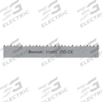 STARRETT Band Saw Blade: Bi-Metal, Intenss(TM) PRO-DIE, 10 ft, Hook Cutting Edge, 1/2 in Blade Wd (MPN 99165-10). Key specifications — attr1211722: 10 ft; attr1099499: 8/12.