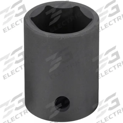 WESTWARD Impact Socket: 1/2 in Drive Size, Metric, 18 mm Socket Size, 6-Point, Std - 1/2" Drive Impact Sockets