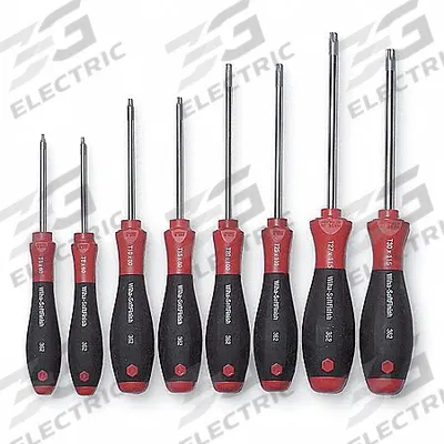 WIHA Screwdriver Set: 1-10 Pieces, 7 Pieces, Torx Plus Tip - General Purpose Screwdriver Sets