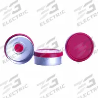 Lab Bottle Caps: 20 mm Dia, Red, Aluminum, Unlined, USP, 125 Closures Included, Colored (MPN W988011-S). Key specifications — Closure Type: Flip Cap; Clarity: Colored; Septa Included: No; Standards: USP; Vented: No; Brand: WHEATON; Closure Color: Red; Closure Liner Material: Unlined.