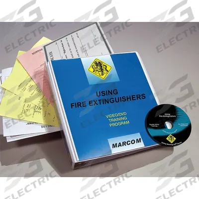MARCOM Training Kit: Using Fire Extinguishers - Fire Extinguisher Training