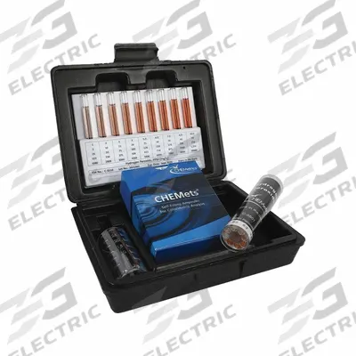 CHEMETRICS Water Quality Test Kit: Hydrogen Peroxide, 0 to 0.8 ppm/1 to 10 ppm, 0.05 ppm - Water Quality Test Kits
