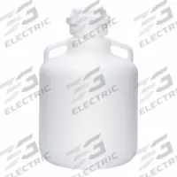 APPROVED VENDOR Plastic Carboys, Jerricans, & Jugs: 10 L Capacity - mL, Autoclavable, Screw On Cap (MPN 152-B191-FLS). Key specifications — Body Color: White; Screw Closure Size: 83 mm; Brand: APPROVED VENDOR; Closure Type: Screw On Cap; Includes Closure: Yes.