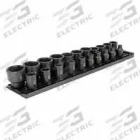 TEKTON Impact Socket Set: 1/2 in Drive Size, Small Set (0-50 pieces) Set Size, 21 Pieces, SAE (MPN SID92102). Key specifications — attr1204251: TEKTON; attr1215453: 1/2 in; attr1215454: 5/16 in to 1-1/2 in; attr1224229: Friction.
