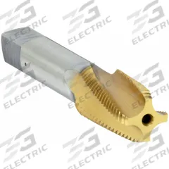 OSG Pipe and Conduit Thread Tap: 1/4"-18 NPT, 4 Flute, TiN Coated Cobalt (MPN 1735305)