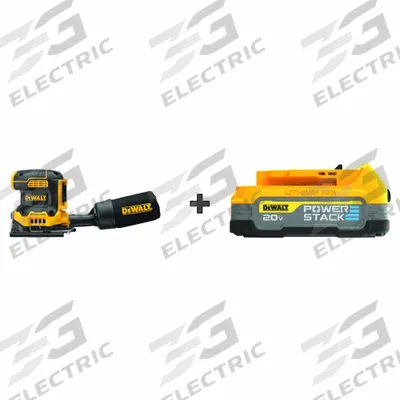 DEWALT Cordless Sheet Sander w/ BONUS BATTERY: 20V MAX, Battery Included, Clamp - DEWALT Cordless Sheet Sanders