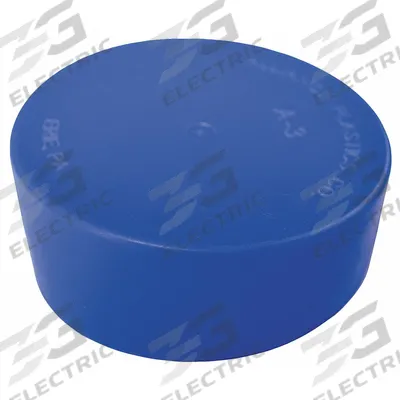 AMS End Cap: Plastic, 2 1/2 in Overall Dia, 1 in Overall Lg - Soil Core Sampling Accessories