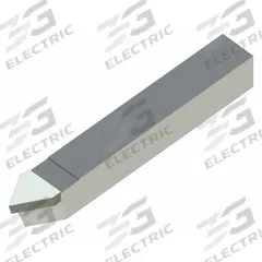 MICRO 100 Single-Point Tool Bit: E Tool Bit Style, 3/8 in Shank Wd, 3/8 in Shank Ht, Carbide, Zinc (MPN E-6)