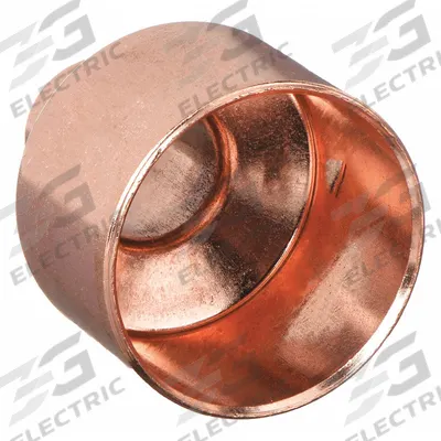 NIBCO Sweat Fitting Coupling: 1 in CTS x 3/8 in CTS, Cup x FTG, Wrot Copper (MPN 600R 1X3/8) - Wrot Copper Tube Fittings