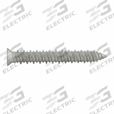 DEWALT Screw Anchor: 4 in Overall Lg, 1/4 in Dia, Steel, Stalgard, Phillips, Flat - Flat-Head Screw Anchors