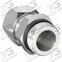 PARKER Compression Fitting Adapter: 3/4 in OD x 1 in Pipe Size, 1-5/16-12 Thread Size, Steel (MPN 16 F5BU-S). Key specifications — Brand: PARKER; Series: Ferulok.