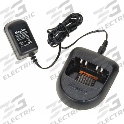 MOTOROLA Single Unit Charger: Fits Motorola, For BPR Series, 1 Radios Charged, 120 V AC - Motorola-Compatible Chargers