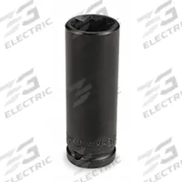 PROTO Impact Socket: 1/2 in Drive Size, SAE, 11/16 in Socket Size, 8-Point, Deep, Black Oxide (MPN J7322S). Key specifications — attr1215501: PROTO; attr1215515: Black Oxide; attr1215518: 11/16 in.