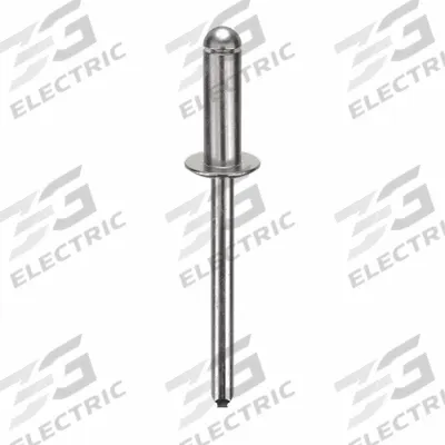 APPROVED VENDOR Blind Rivet,1.873" L,0.188" dia,PK250: Inch, 1 7/8 in Overall Lg, 9/16 in Body Lg - Domed-Head Blind Rivets