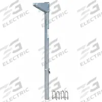 FALLTECH Ladder Safety: Steel, Auto, 425 lb Capacity, Fasteners (MPN 6160512). Key specifications — Brand: FALLTECH; Pass-Through Type: Automatic; Includes: Fasteners; Ladder Lifeline Component: Extension Post; Lifeline Material: Steel.