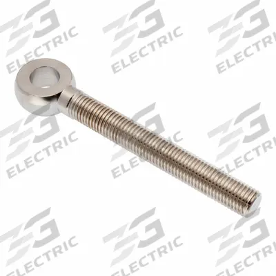 AMPG Fixed Rod End: Stainless Steel, Plain, 120 mm Hole Center-to-End Lg - Stainless Steel Male Threaded Fixed Rod Ends