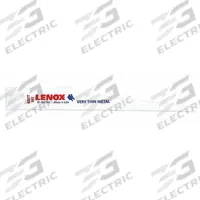 LENOX Air Reciprocating Saw Blade: 32 Teeth per Inch, 4 in Blade Lg, 0.035 in Blade Thick, 5 PK (MPN 20428432T). Key specifications — attr1109198: 32; attr1109200: Flexible for Curved Cuts; attr1109201: Straight; attr1109209: LENOX.