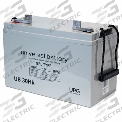 APPROVED VENDOR Sealed Lead Acid Battery: 12V DC, 100 Ah Capacity, 8.23 in Ht, 6.81 in Wd - Gel Sealed Lead Acid Batteries
